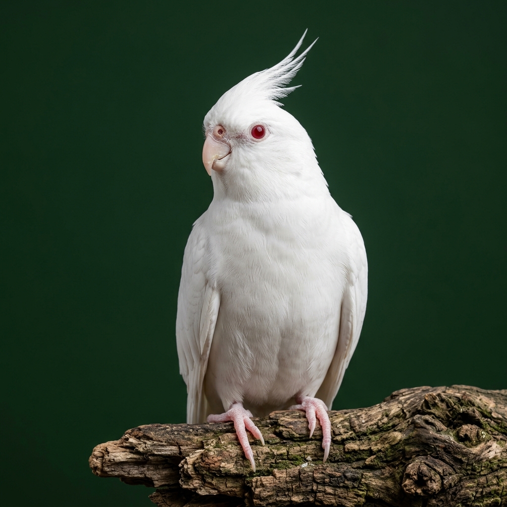 Calopsita Albino