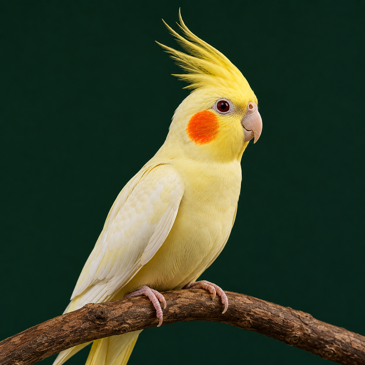 Calopsita Lutino